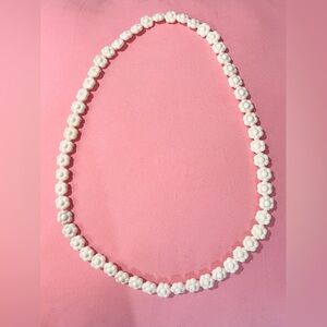 Vintage flowers necklace